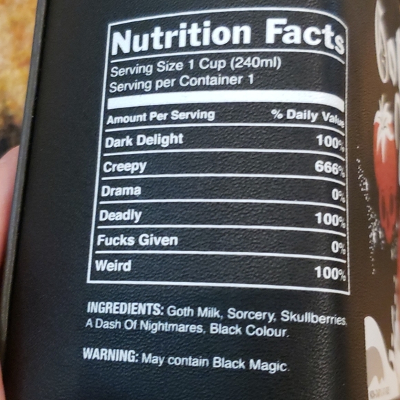 🖤🍓Goth Milk?🍓🖤 - Picture 3 of 6